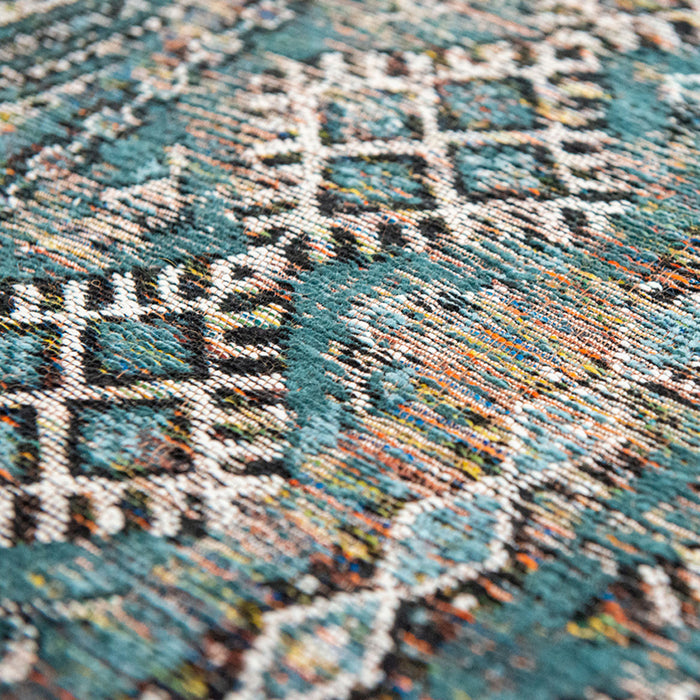 Louis de Poortere Kilim Vloerkleed 200 x 280 cm - Zemmuri Blue