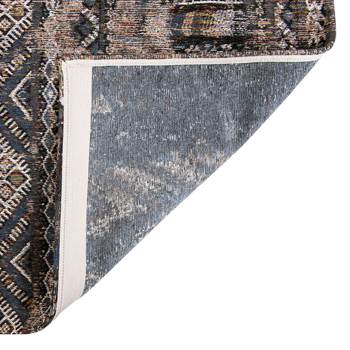 Louis de Poortere Kilim Vloerkleed 200 x 280 cm - Black Rabat