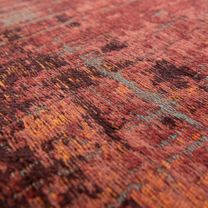 Louis de Poortere Streaks Vloerkleed 80 x 150 cm - Nassau Red