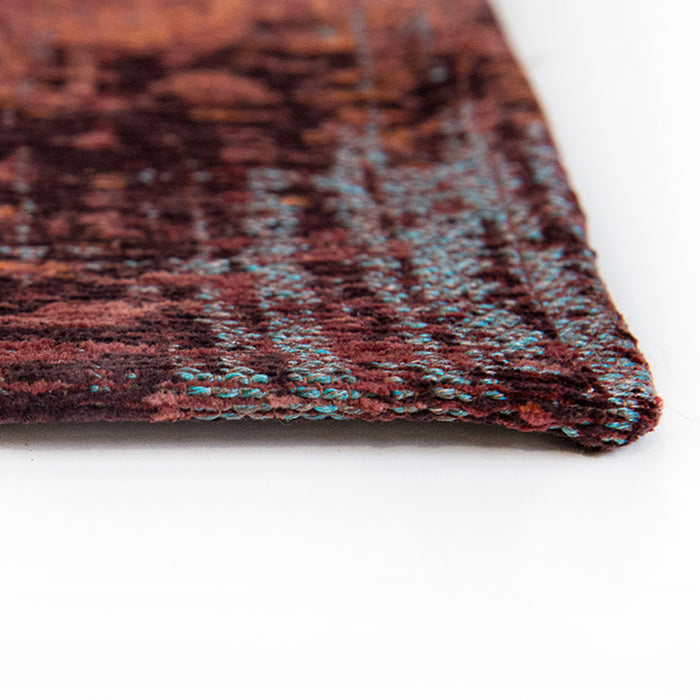 Louis de Poortere Streaks Runner Vloerkleed 80 x 250 cm - Nassau Red