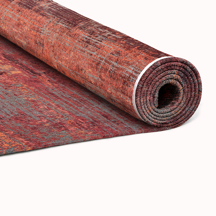 Louis de Poortere Streaks Vloerkleed 140 x 200 cm - Nassau Red