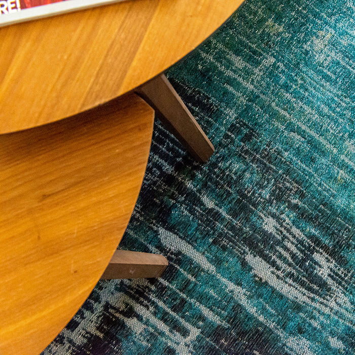 Louis de Poortere Streaks Vloerkleed Ø 140 cm - Glen Cove