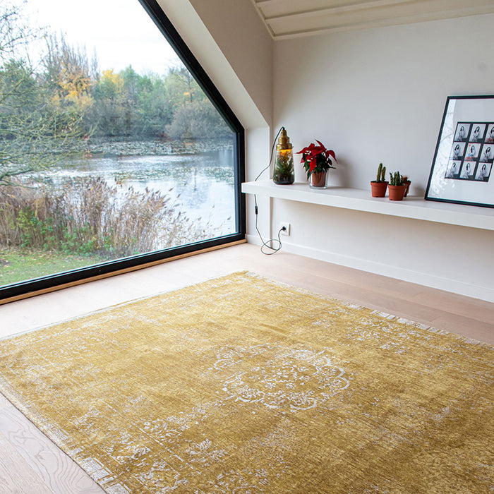 Louis de Poortere Medallion Fading World Vloerkleed 140 x 200 cm - Spring Moss