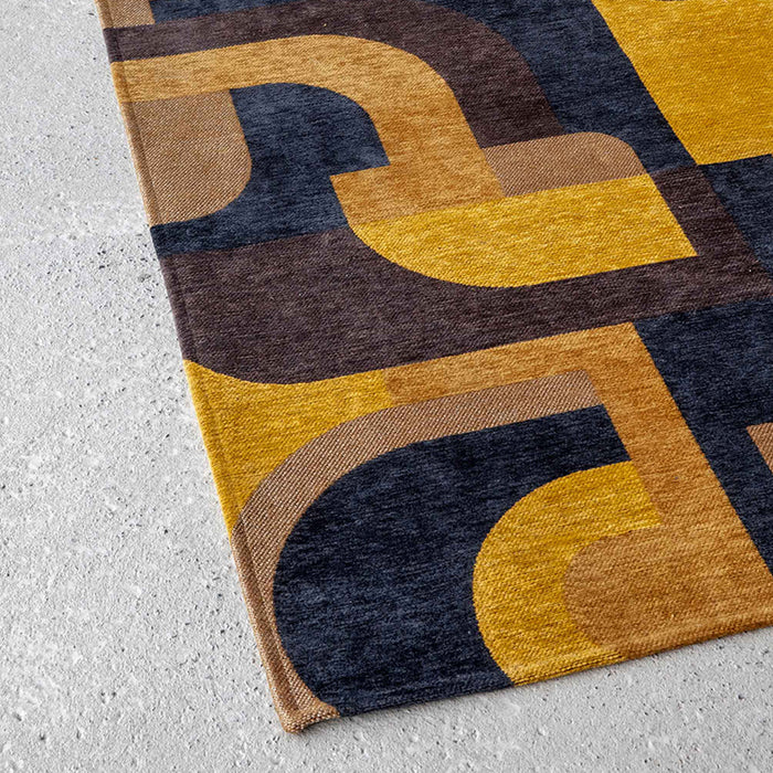 Louis de Poortere Yellow Meyer Vloerkleed 140 x 200 cm - Nuance