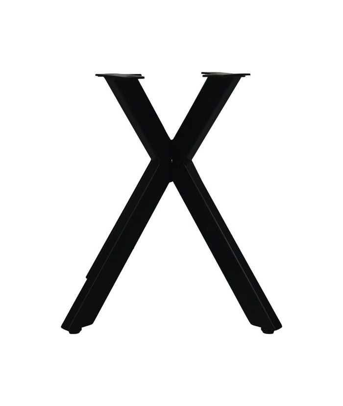 HSM Collection-SalonTafelonderstel Spider-55x55x48-Zwart-Metaal