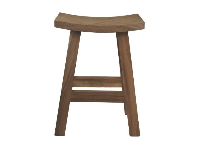 HSM Collection-Barstoel Osaka-48x30x65-Naturel-Munggur