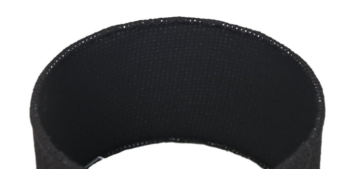 HSM Collection-Ronde Lampenkap-ø42x28-Zwart-Jute