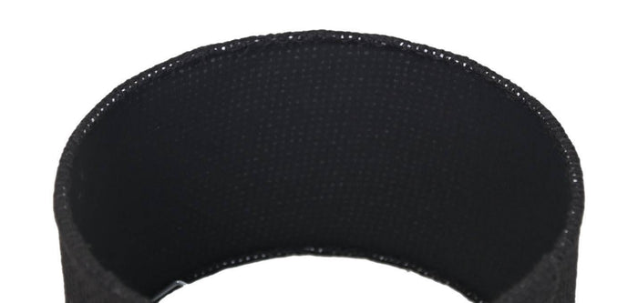 HSM Collection-Ronde Lampenkap-ø42x28-Zwart-Jute