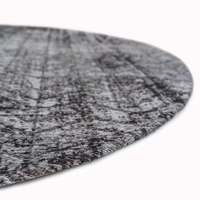 Louis de Poortere Jacob's Ladder Vloerkleed Ø 140 cm - Harlem Contrast