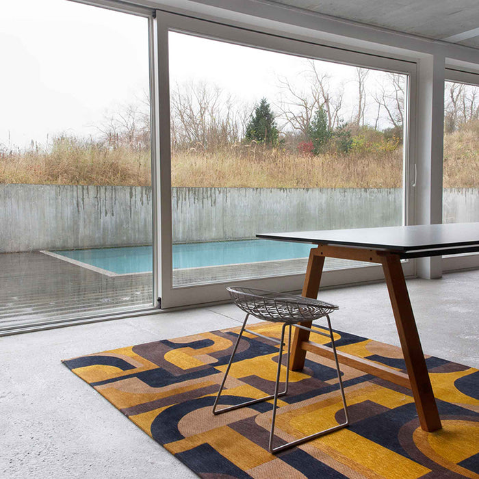 Louis de Poortere Yellow Meyer Vloerkleed 80 x 150 cm - Nuance