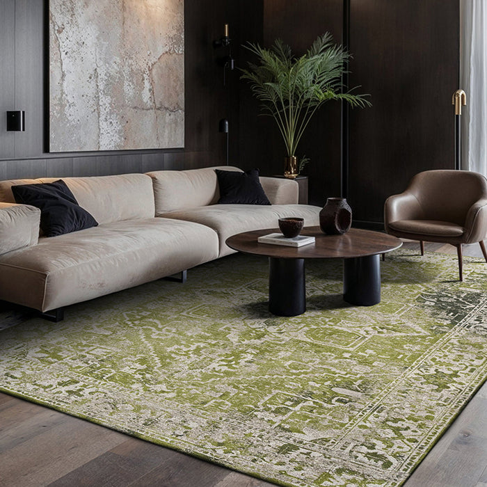 Louis de Poortere Tabriz Vloerkleed 240 x 340 cm - Olive Wood