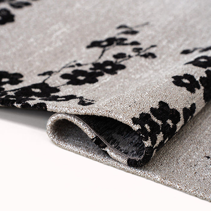 Louis de Poortere Sakura Vloerkleed 80 x 150 cm - Night Snow