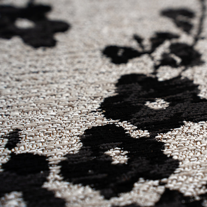 Louis de Poortere Sakura Vloerkleed Ø 240 cm - Night Snow