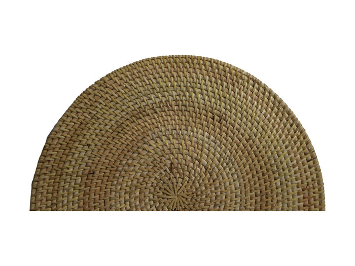 Ronde placemat set - 40x40x2 - Rotan - Naturel - set van 4