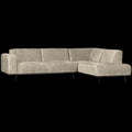 WOOOD Statement Hoekbank Rechts - Wheatfield - Beige|Wheatfield