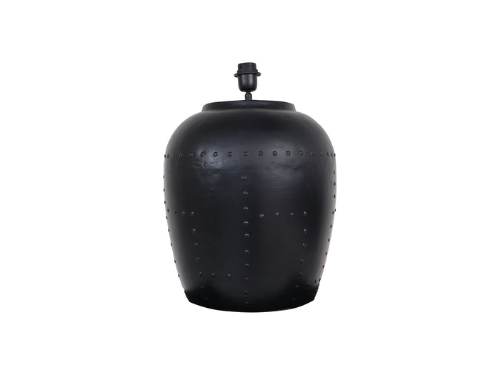 HSM - HSM Collection-Tafellamp Large met Nagels-36x36x50-Zwart-metaal