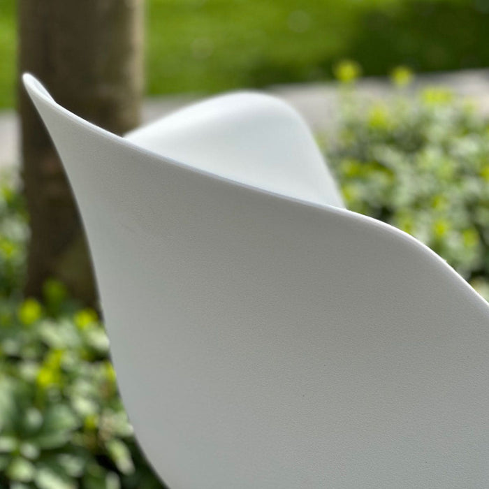 Nolon Noa-Puk Kunststof Wit - Zwart Onderstel