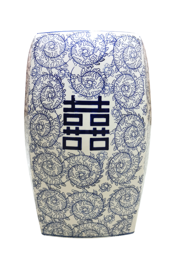 Fine Asianliving Keramische Kruk Keramiek Stoel