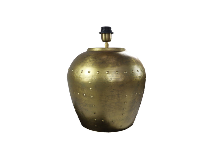 HSM - HSM Collection-Tafellamp Large met Nagels-36x36x50-Goud-metaal