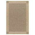 Tapeso Buitenkleed - Bask Frame beige|zwart - 200x290 cm