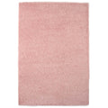 Tapeso Hoogpolig vloerkleed shaggy Trend effen - lichtroze - 200x300