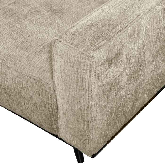 WOOOD Statement 3-Zits Bank - Velvet - Beige|Wheatfield