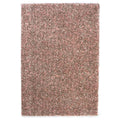 Tapeso Hoogpolig vloerkleed gemêleerd- Blend roze|beige - 80x150 cm