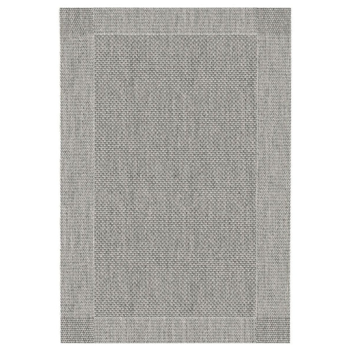 Tapeso Buitenkleed - Bask Frame grijs - 200x290 cm