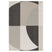 Tapeso Buitenkleed abstract - Verdance Celeste zwart|beige - 200x290