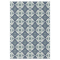 Tapeso Buitenkleed - Bubbly Delft blauw - 200x290 cm