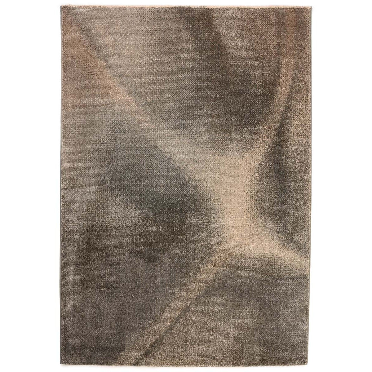 Tapeso Abstract vloerkleed - Aria Axis bruin|beige - 120x170 cm