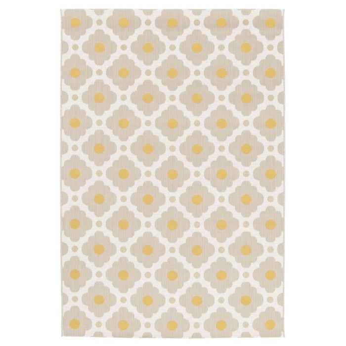 Tapeso Buitenkleed - Amber Aura beige|geel - 200x290 cm