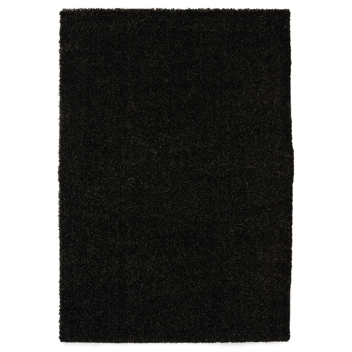 Tapeso Hoogpolig vloerkleed shaggy Trend effen - antraciet - 240x340