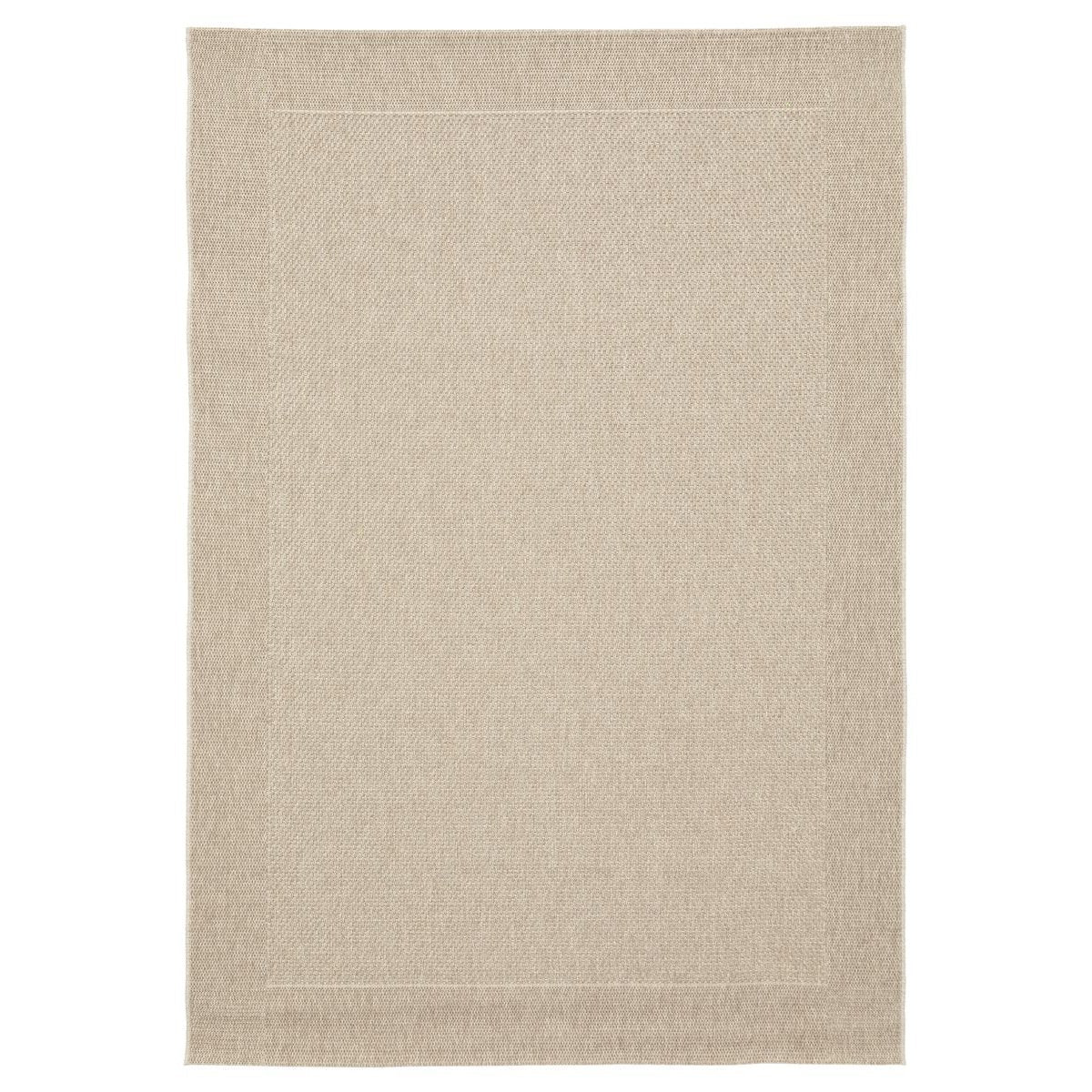 Tapeso Buitenkleed - Bask Frame zandkleur - 200x290 cm