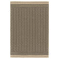 Tapeso Buitenkleed ruiten - Bask Pavilion beige|zwart - 200x290 cm