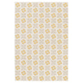 Tapeso Buitenkleed bloemen - Amber Marigold beige|geel - 200x290 cm