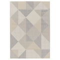 Tapeso Buitenkleed ruiten - Verdance Mesa grijs|beige - 160x230 cm