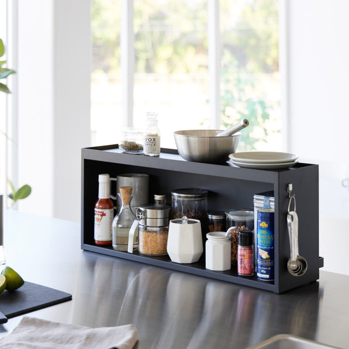 Yamazaki Aanrecht Organizer - Tower - Zwart