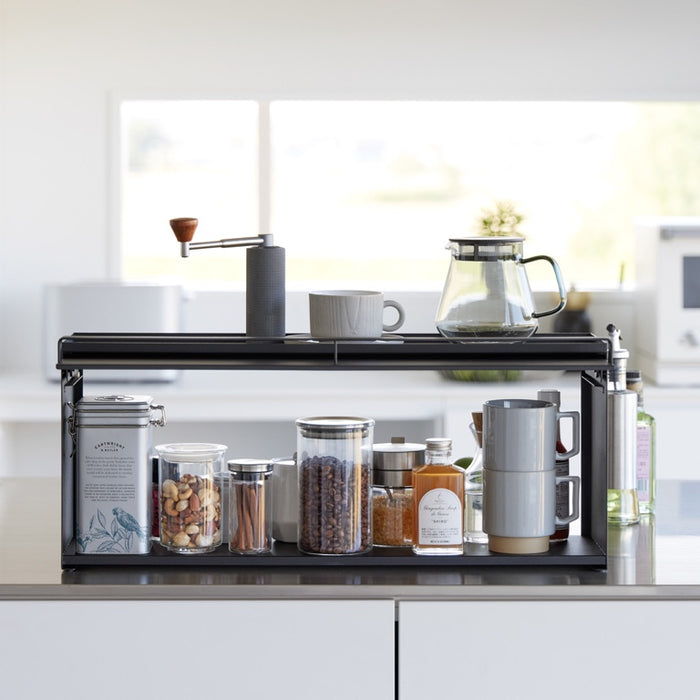 Yamazaki Aanrecht Organizer - Tower - Zwart