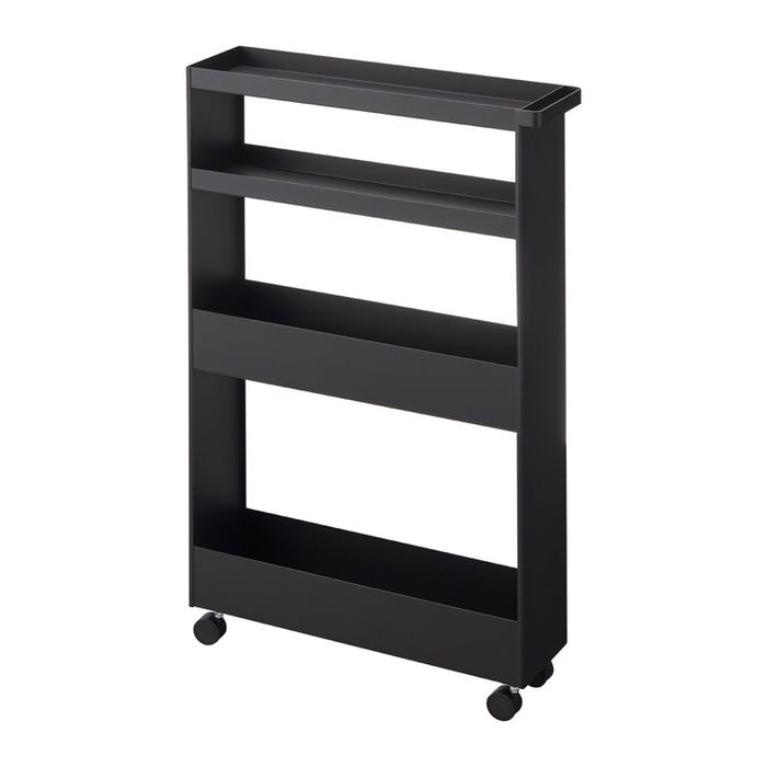 Yamazaki Keukentrolley 4 niveaus - Tower - Zwart