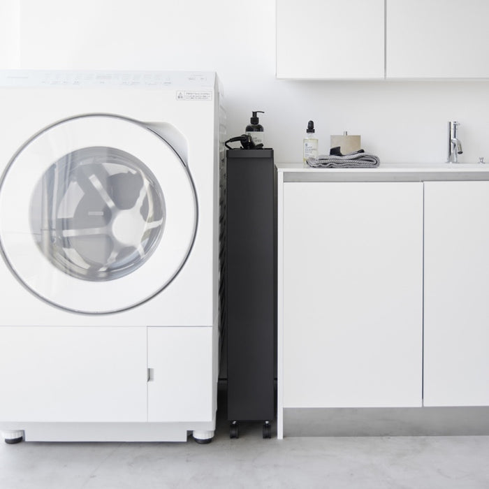 Yamazaki Keukentrolley 4 niveaus - Tower - Zwart