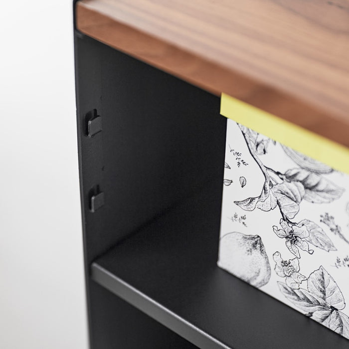 Yamazaki Tower Opbergtrolley - Zwart