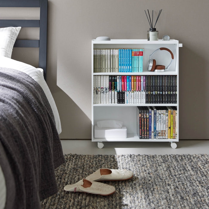 Yamazaki Boekenkast | Boekentrolley - Tower - Wit