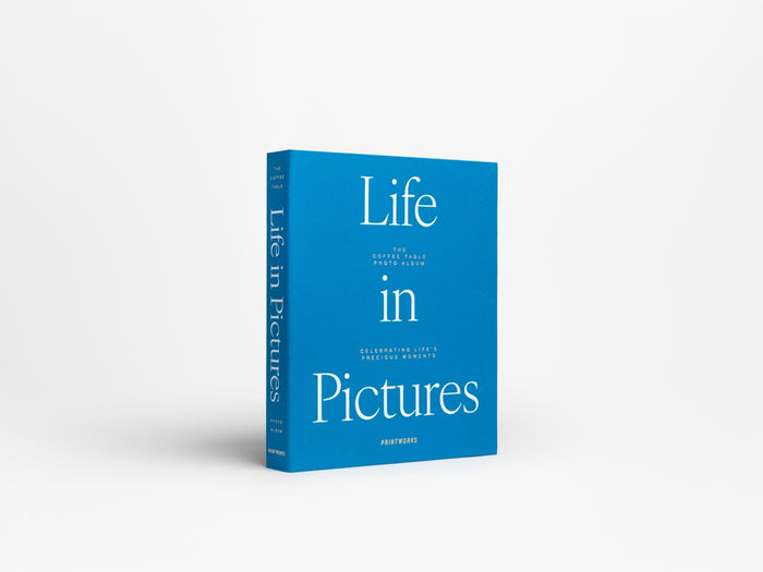 Printworks Fotoalbum - Life in Pictures - Blauw