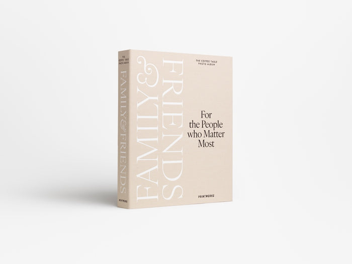 Printworks Fotoalbum - Family and Friends - Beige