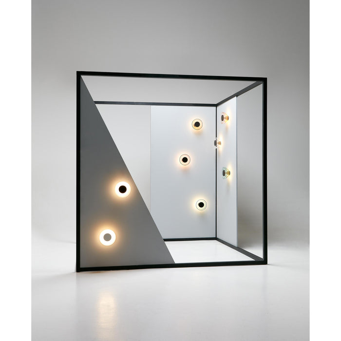 Marset Aura Plus wandlamp LED Ø25 transparant