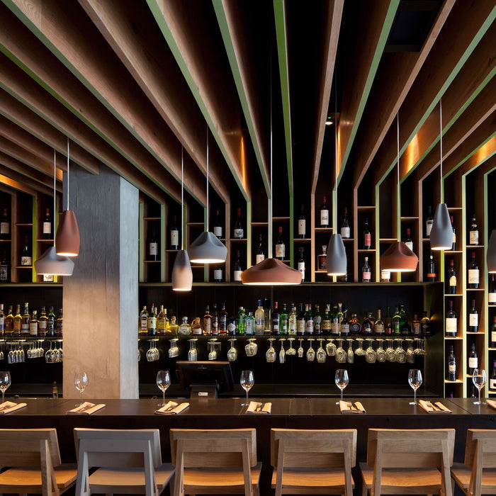 Marset Pleat Box 24 hanglamp Ø21 oker|wit