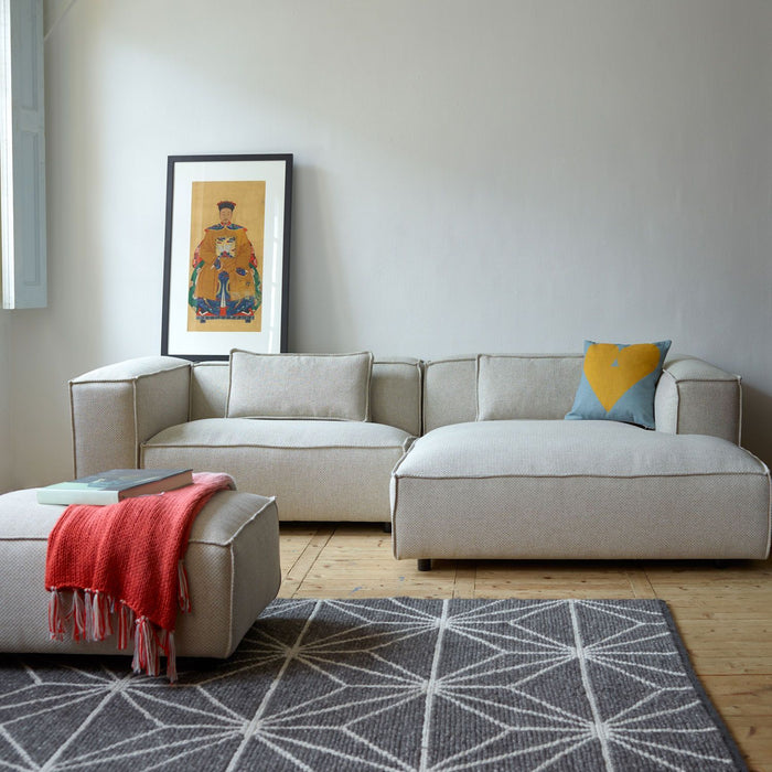 Dunbar bank met Longchair rechts Royal 160 magnolia