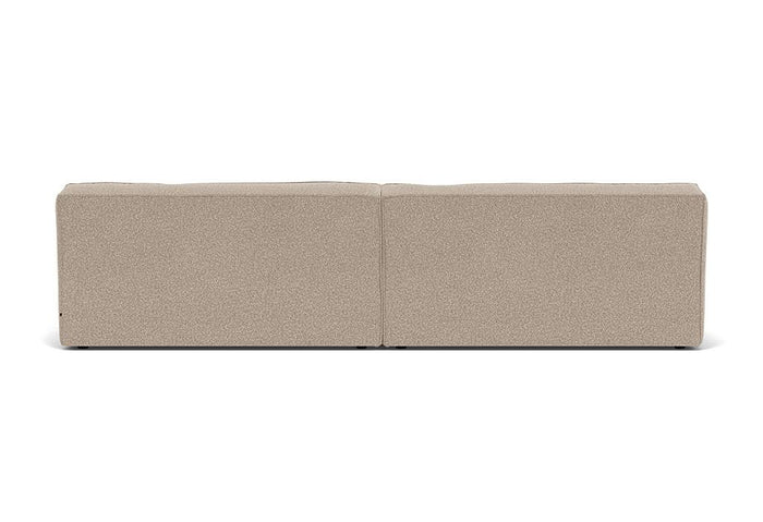 Clay bank met longchair rechts Alpine 01 natural