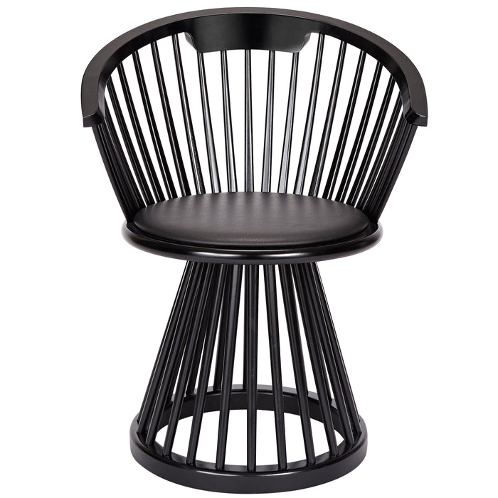 Tom Dixon Fan eetkamerstoel naturel